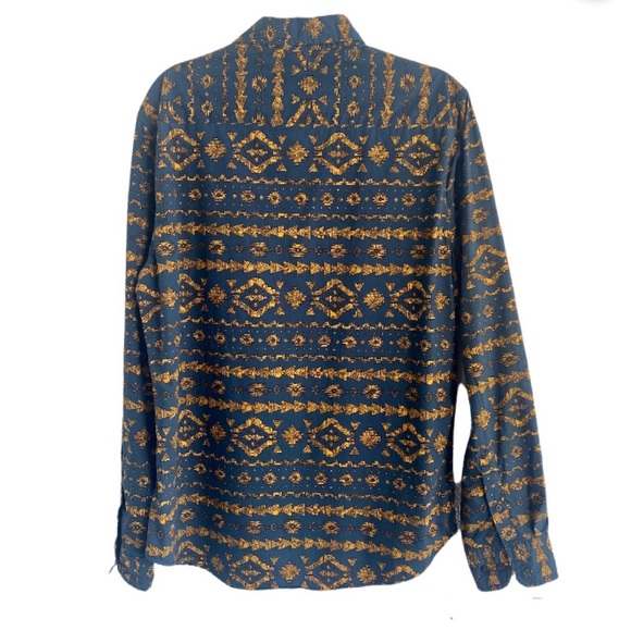 Forever 21 Mens Button Up Print - Picture 2 of 4